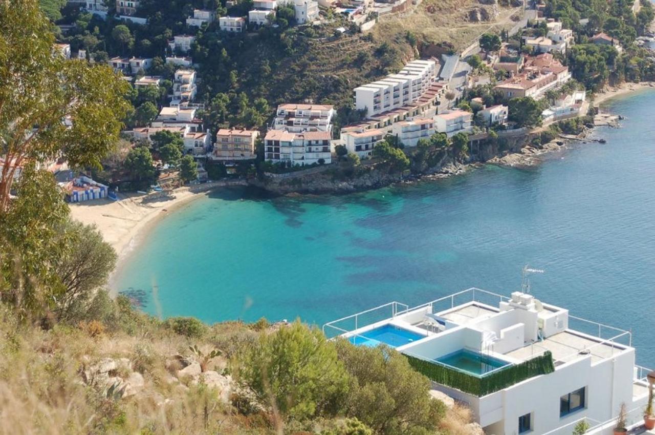 Breathtaking Costabrava Seaview Apartment 5M Beach - Casa Artevida Roses Bagian luar foto