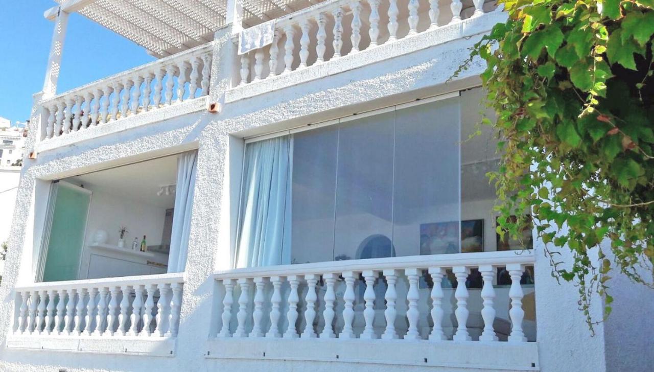 Breathtaking Costabrava Seaview Apartment 5M Beach - Casa Artevida Roses Bagian luar foto