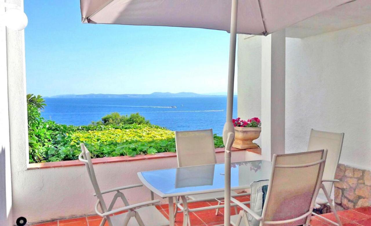 Breathtaking Costabrava Seaview Apartment 5M Beach - Casa Artevida Roses Bagian luar foto